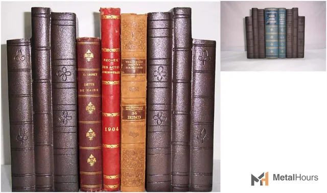 Books Bookends RH 0701PB / AL