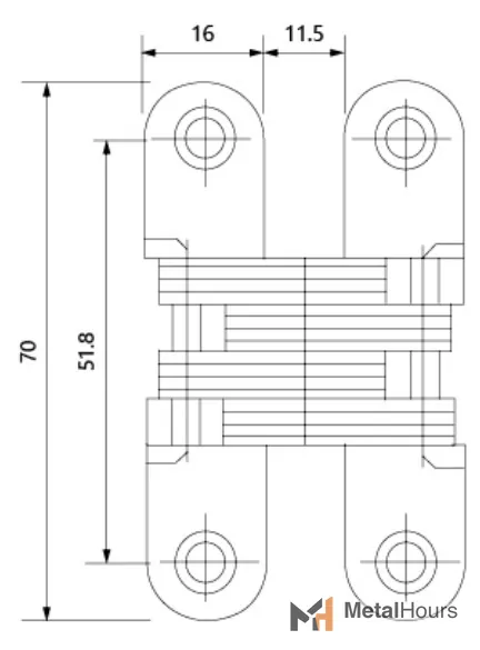 Hinge DH1027-C003