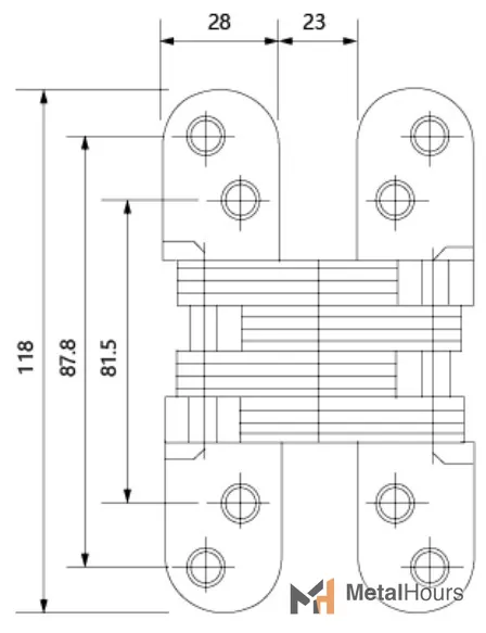 Hinge DH1027-C006