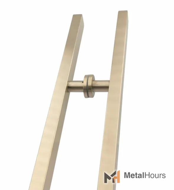 Square Tube Pull Handle DHG849-B2538L1500BCG