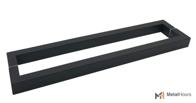 Square Tube Pull Handle DHG849-B2538L600BL