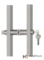Square Tube Pull Handle DHG905-L-B2538L1500