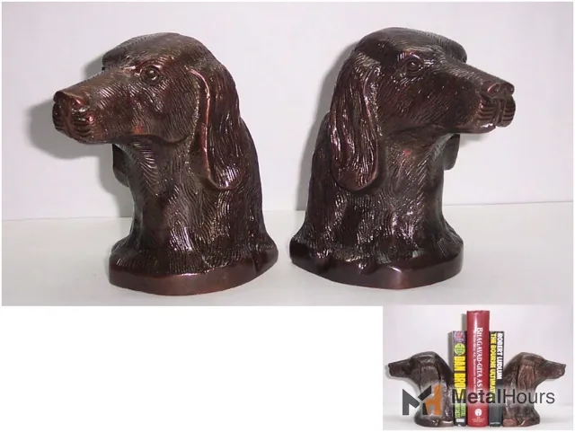Dog Bookends 2 RH 275