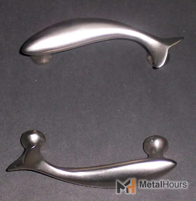 Fish Drawer Pull (Pewter) RH 100