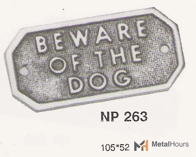 Nameplate NP 263 NP 263