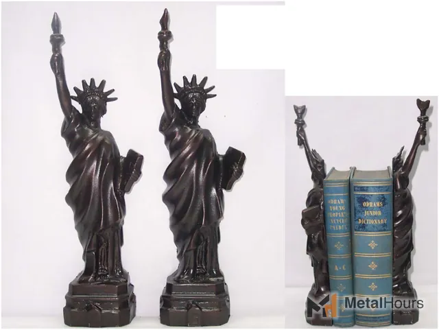 Statue of Liberty Bookends (Brass) RH 0602 ORB L